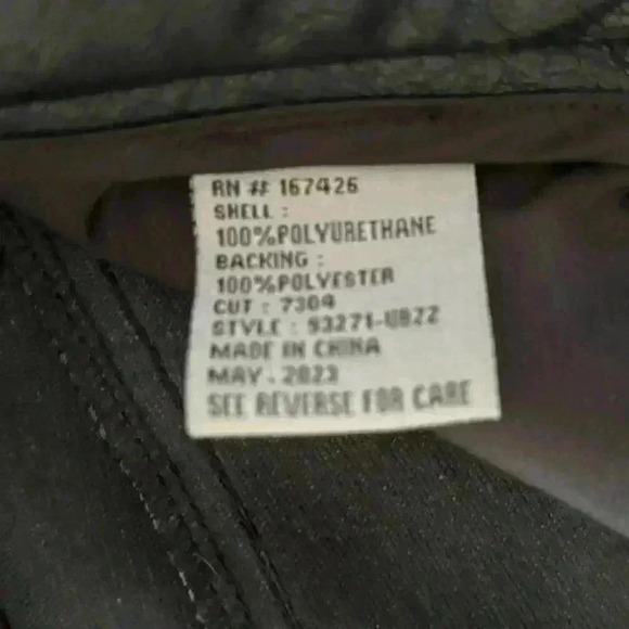 Altar’d State faux leather black pants size 27 - Picture 5 of 12